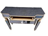 Dresuar HAYAL Model Çekmece Geniş tabla Gold  Cam Ayna Kaplama ayak el yapım Nakışlı ayna El Yapım