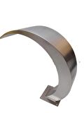 Havuz 17826 şelale Kobra 400-1000 mm 304 kalite 1,2 mm Paslanmaz çelik El Yapım