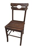 Bengi Sandalye KÖY tip Model Kayın Torna RETRO Ayak Kafes sırt Parlak Ceviz Natüre Kutuda sevk El Yapım