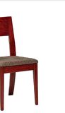 Sandalye Zus222 ÇITALI Model Kayın Torna RETRO İskelet Parlak Ceviz Babyface Kumaş El Yapım