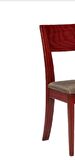 Sandalye Zus222 ÇITALI Model Kayın Torna RETRO İskelet Parlak Ceviz Babyface Kumaş El Yapım