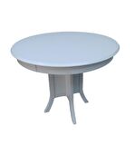 Bengi Baba Kutu Ayak Masa Kayın Kaplama Mdf Tabla Ihlamur Ağacı Ayak. Natüre Beyaz Boya 90 cm Açıl El Yapım