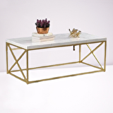 Bengi Orta Sehpa Seti Ogem 105 Model Metal Transmisyon çelik Gold RENK Kaplama KUTUDA SEVK El Yapım