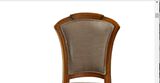 Sandalye ST 19762 Zus025 Oval Sırtlık Model Kayın Çizgi Ayak PÜTİ Kare Kumş Ceviz