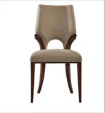 Sandalye 19776 Zus039 Modern Sırtlık Model Vizon Nubuk Kumaş Ort Oturum El Yapım