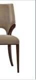 Sandalye 19776 Zus039 Modern Sırtlık Model Vizon Nubuk Kumaş Ort Oturum El Yapım
