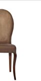 Sandalye 19807 Zus069 Oval Sırt Model Bej Renk Ortopedik  Avangart Ayak El Yapım