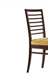 Sandalye 198789 Zus217 ÇITA Merdiven Model Parlak CEVİZ Boya Kayın Ayak Sarı SOFT