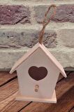Hobi Dekoratif Model Minik Kuş Yuvası Ahşap HAM MDF El Yapımı