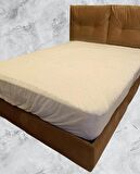 Bengi Ticaret Pamuk 120 x 200 Su Geçirmez Alez Beyaz