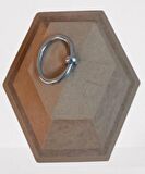 Hobi Adn Dekoratif Fenerlik 3lü Set Ahşap MDF HAM CNC Kesim Oymalı Nakış El Yapımı