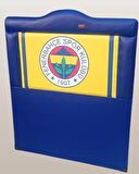 Başlık DK Tek Kişilik 90'lık Taraftar FENERBAHÇE Suni Deri Mavi Kumaş El Yapım