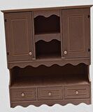 Hobi ADN 90357 Mutfak Dolap Terek Klasik Model CNC Kesim Ahşap MDF Ham El Yapım