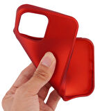 Smcase iPhone 14 Kılıf Mat Premier Tpu Silikon  Nano Ekran Koruyucu