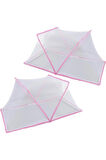KATLANABİLİR PEMBE ÇOCUK VE BEBEK CİBİNLİK