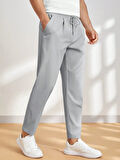 Erkek Pantolon Beli Lastikli Jogger Pantolon Cepli Fit Pantolon ERKEK-JOGGER