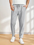Erkek Pantolon Beli Lastikli Jogger Pantolon Cepli Fit Pantolon ERKEK-JOGGER