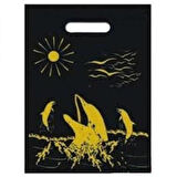 Ecoplast Baskılı Blok Poşet Siyah 26x38 cm No:2- 500 Adet