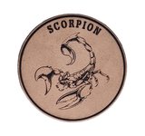 Akrep Deri PEÇ - Arma - Scorpion Leather Patch 