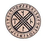 TENGRİ - Deri Peç - Arma - Türk Mitolojisi - Leather Patch