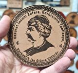 Yavuz Sultan Selim - Deri Peç - Arma - Osmanlı Padişahları - Leather Patch