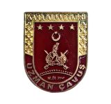 Cüzdan Rozeti -  Uzman Çavuş KARA KUVVETLERİ Metal Rozet 