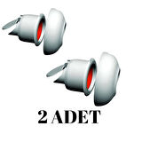 2 Adet Koku Yok! Çekvalfli Adaptör Conta Lavabo Gideri Koku Önleyici