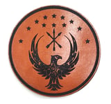 ADİGE - ÇERKES  Deri PEÇ- Arma - Patch