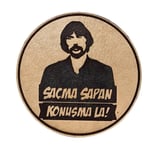 SAÇMA SAPAN KONUŞMA LA - Deri PEÇ - Arma - Askeri Patch