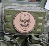 KURU KAFA NO:2 - Deri PEÇ - Arma - Askeri Patch
