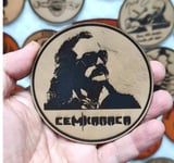 CEM KARACA  - Deri PEÇ - Arma - Askeri Patch