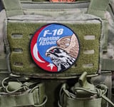 F16 Fighting Falcon Askeri Patch Yama Havacı Peç- PEÇ