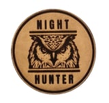 BAYKUŞ Night Hunter- Deri PEÇ - Arma - Askeri Patch 