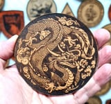 EJDERHA Deri PEÇ - Arma - Askeri Patch