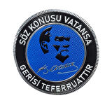 ATATÜRK - SÖZ KONUSU VATANSA   - Arma - TPU Patch