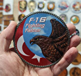 F-16 Figting Falcon PEÇ - Arma - TPU Patch