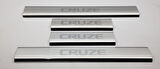 Chevrolet Cruze Uyumlu Sedan/HB Kapı Eşiği 2009-2016 Paslanmaz Krom