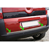 Citroen Nemo UYUMLU Bagaj Alt Çıta 2007 Sonrası Paslanmaz KROM