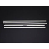 DACİA LOGAN SEDAN UYUMLU CAM ÇITASI 4 PARÇA 2005-2008 PASLANMAZ KROM