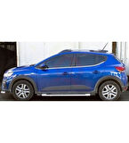 DACİA SANDERO UYUMLU CAM ÇITASI 6 PARÇA 2020 ÜZERİ PASLANMAZ KROM