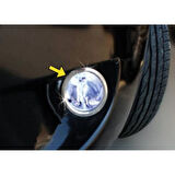 FİAT FİORİNO UYUMLU SİS FARI ÇERÇEVESİ 2 PARÇA 2016 ÜZERİ PASLANMAZ KROM