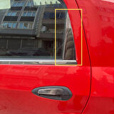 FİAT GRANDE PUNTO UYUMLU ARKA KELEBEK CAM YERİ 2 PARÇA2005 ÜZERİ PASLANMAZ KROM