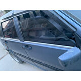 FİAT UNO UYUMLU CAM ÇITASI 4 PARÇA PASLANMAZ KROM