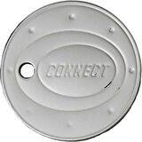 FORD CONNECT UYUMLU DEPO KAPAĞI 2009-2014 PASLANMAZ KROM