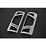 FORD CONNECT UYUMLU STOP ÇERÇEVESİ 2 PARÇA 2009-2014 PASLANMAZ KROM