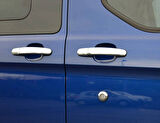FORD CUSTOM UYUMLU KAPI KOLU 4 KAPI 9 PARÇA 2012 VE ÜZERİ PASLANMAZ KROM