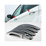 FORD MONDEO 3 UYUMLU KAPI KOLU 4 PARÇA 2000-2007 PASLANMAZ KROM