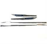 HONDA CİVİC UYUMLU YAN KAPI ÇITASI YAZILI 4 PARÇA 2016-2021 PASLANMAZ KROM