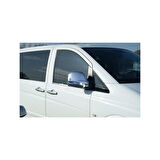 MERCEDES VİTO/W639 UYUMLU AYNA KAPAĞI 2 PARÇA 2003-2014 PASLANMAZ KROM