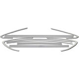 OPEL ASTRA J SEDAN UYUMLU CAM ÇITASI 12 PARÇA 2012-2016 PASLANMAZ KROM